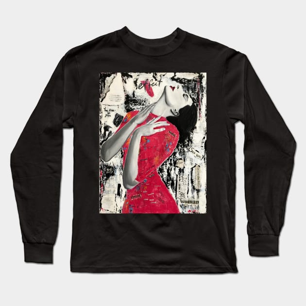 F.L.Y. Long Sleeve T-Shirt by OanaDArt